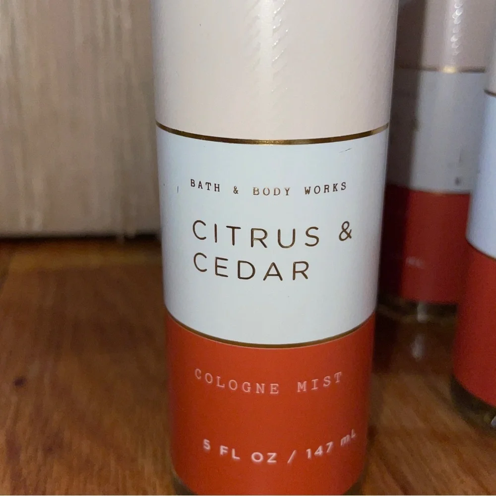 NEW Bath & Body Works Men Cologne Mist CITRUS & CEDAR spray